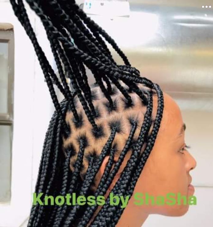 best knotless braids, box braids, cornrows, ponytails in pietermaritzburg