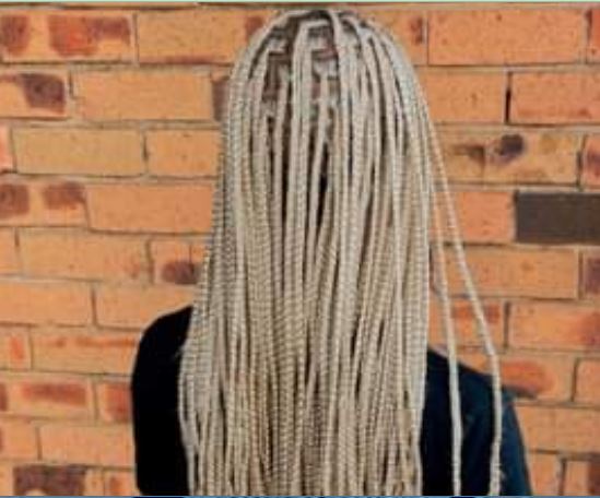 best knotless braids, box braids, cornrows, ponytails in bloemfontein