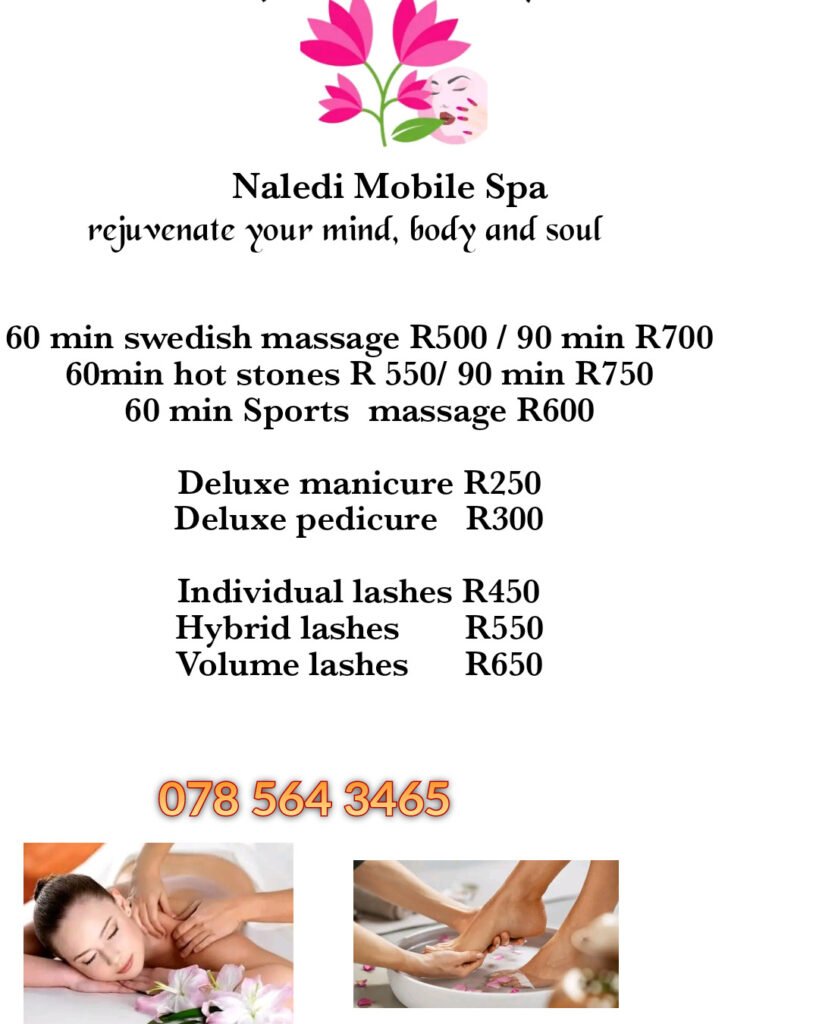Best massage spas in Johannesburg, randburg