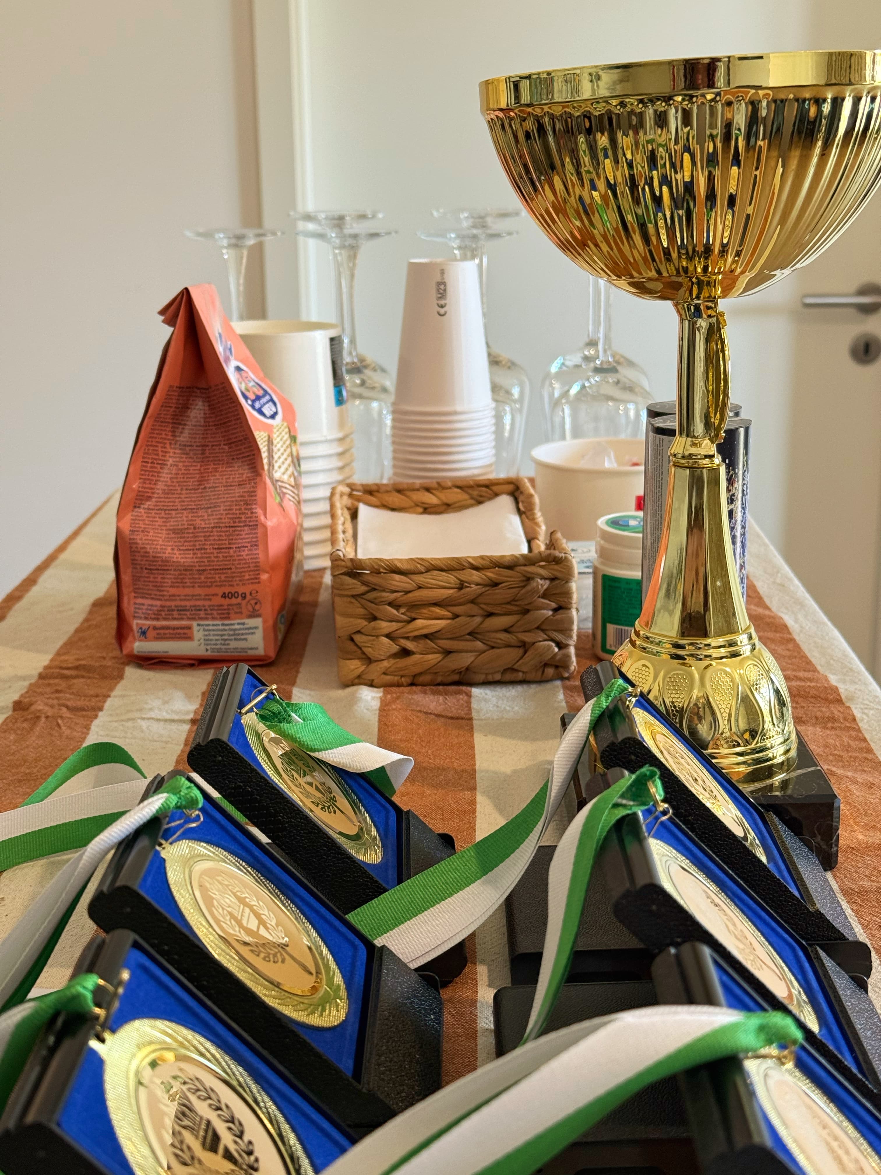 Trophy. Medals
