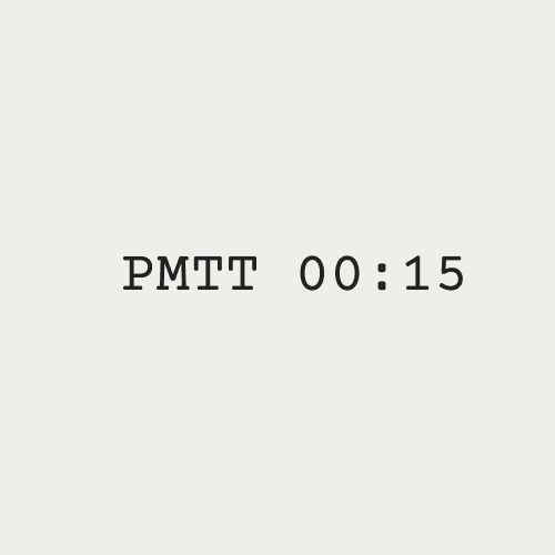 Pass Me The Time