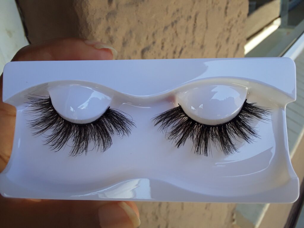 false eyelashes each pair with white glue in Parkmore Sandton