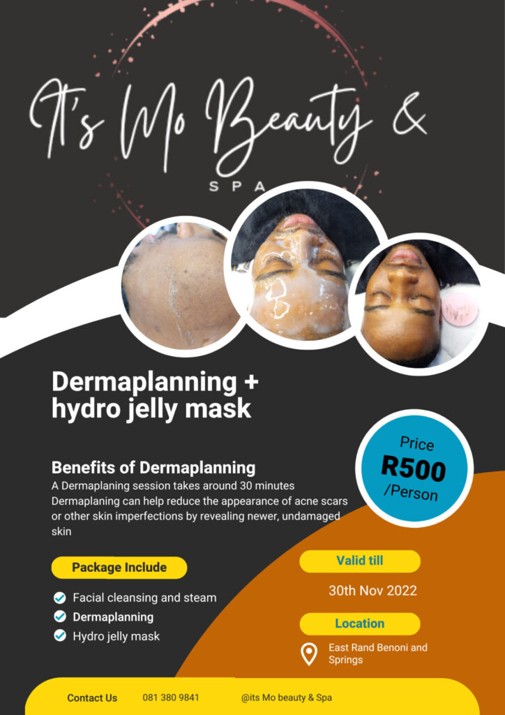 Free Dermaplanning and Skin tag removal in Benoni crystal park