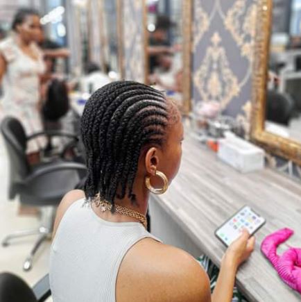 Keeping it simple but still putting pressure Freehand plaiting* ............... Wig lines R 150 Snoopy - from R 200 Ben & Betty lines R 200 Ben & Betty cross R 260 Lines with partten R 200 to R 330 Book your appointment:  064 917…
