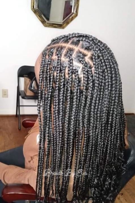 I'm open all day for Knotless Box braids and Traditional Sew Ins Hair provided for the braids color 1b... Book Now OPEN EVERYDAY PAINLESS FAST SERVICE INSTAGRAM  braids.by.eva SW Houston near NRG Deposit required Text for all questions and Booking 713 592 2301 #softlocsh in south west houston
