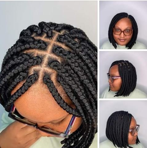 best knotless braids, box braids, cornrows, ponytails, freehand in Lusaka