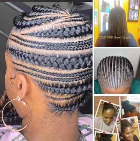 best knotless braids, box braids, cornrows, ponytails, freehand hairstyle in chicago,illinois